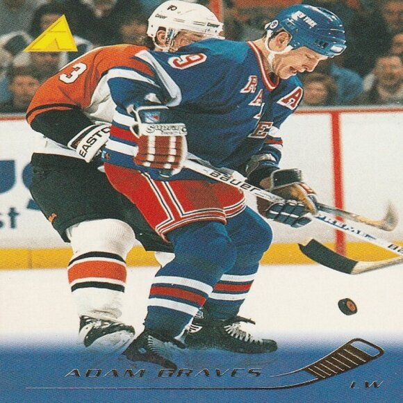 Adam Graves NYR Hockey Card Collection - Picture 4 of 7